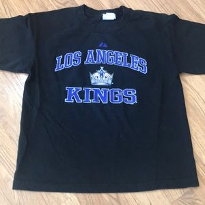 Majestic LA Kings Shirt Size Kids Large